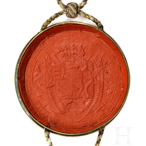 Leopold II (1747 - 1792) - a seal capsule as Grand Duke of Tuscany, 1765 - 1790