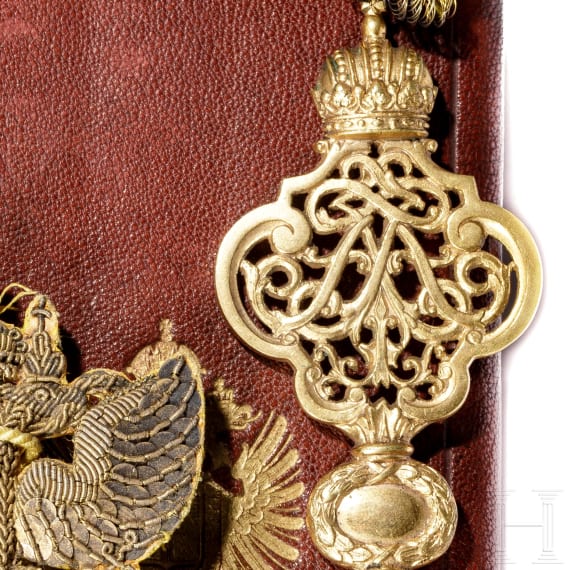 A chamberlain's key from the reign of Emperor Franz Josef I