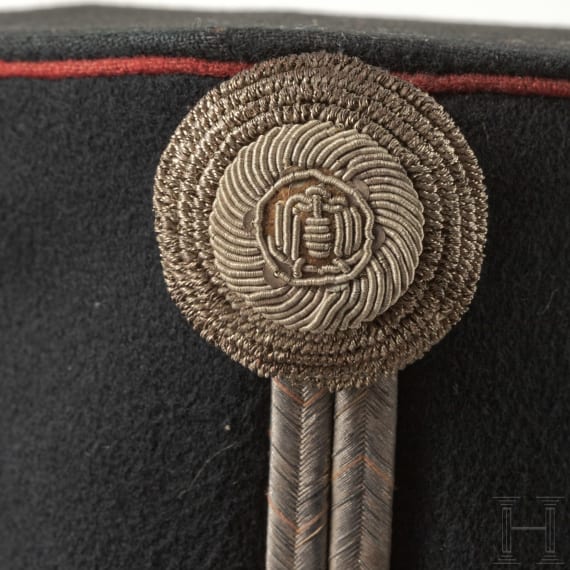 A cap for officials in the rank of officers, circa 1920