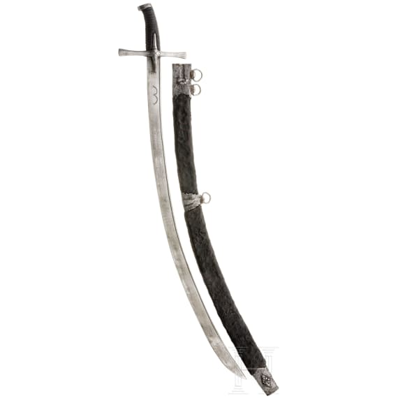 A cavalry sabre, replica in the style of the 17th century