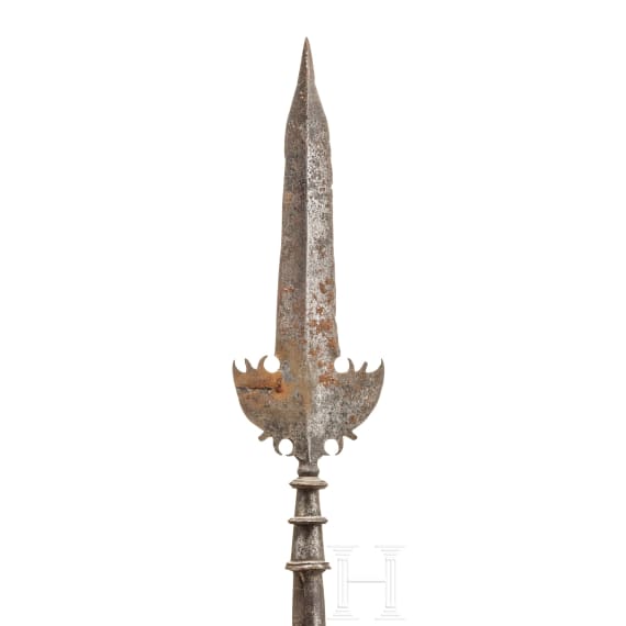 A German spontoon, 18th century
