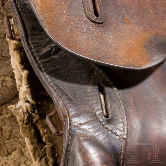 Two saddles, early 20th century