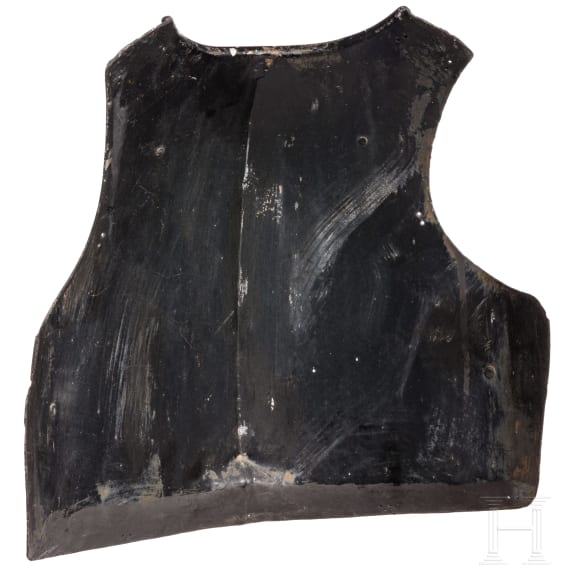 A breastplate for cuirassier troopers, collector's replica in the style of the 18th century