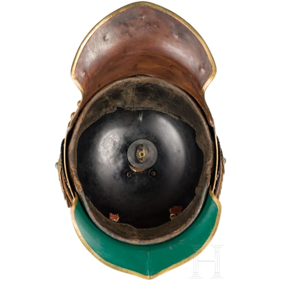 Helmet M 1889 for members of the Leibgendarmerie
