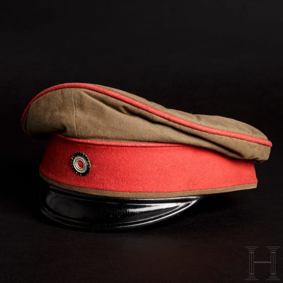 A visor cap for officers of the Protection Troop in Cameroon and Togo, circa 1900