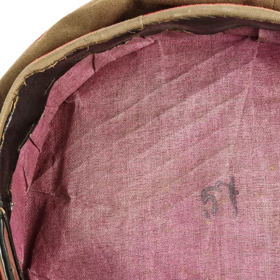 A visor cap for officers of the Protection Troop in Cameroon and Togo, circa 1900