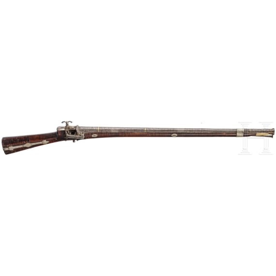 An Ottoman t&uuml;fek, 18th century