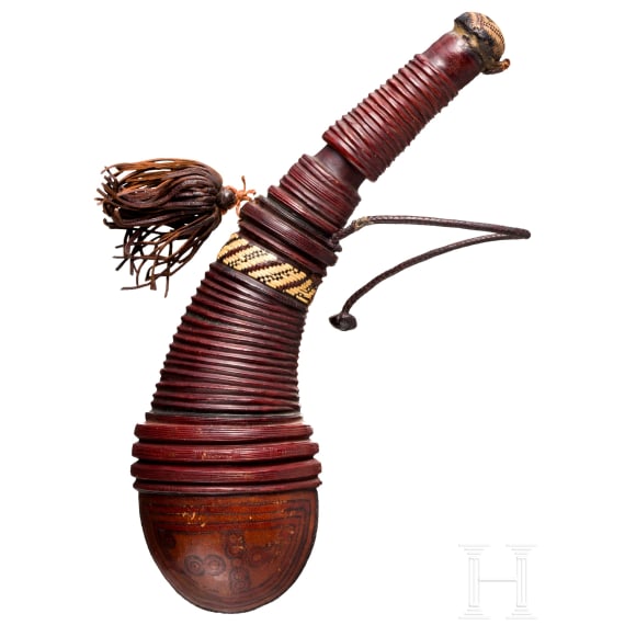 A Malinke powder flask, West Africa