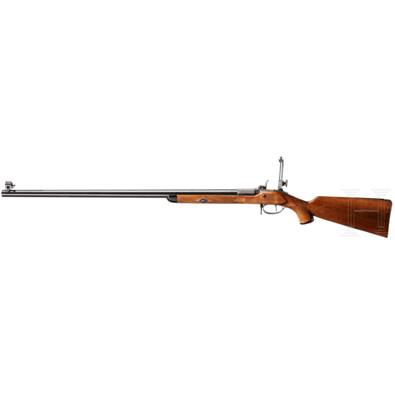 A percussion rifle by Pedersoli, Italy, in the style of the 19th century