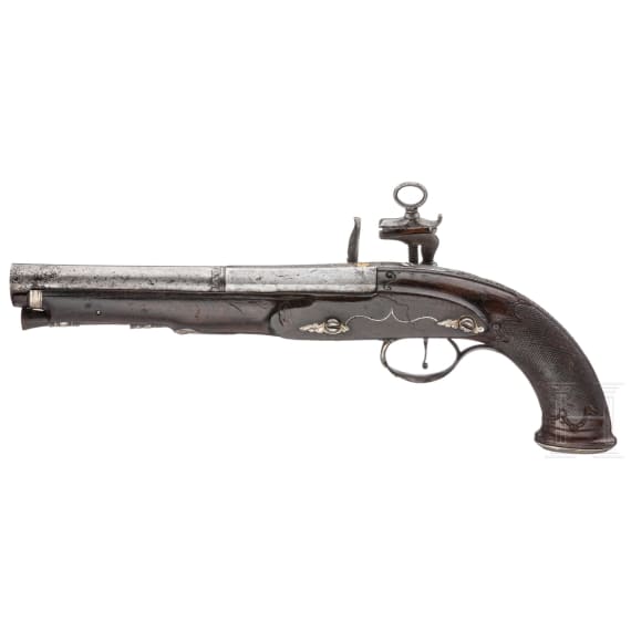 A flintlock pistol, Naples/Italy, circa 1800