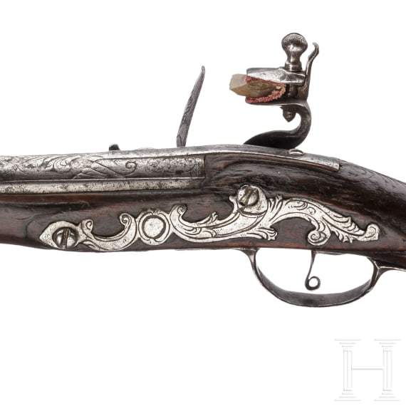 Flintlock pistol, Balkan Turkish, 18th / 19th century