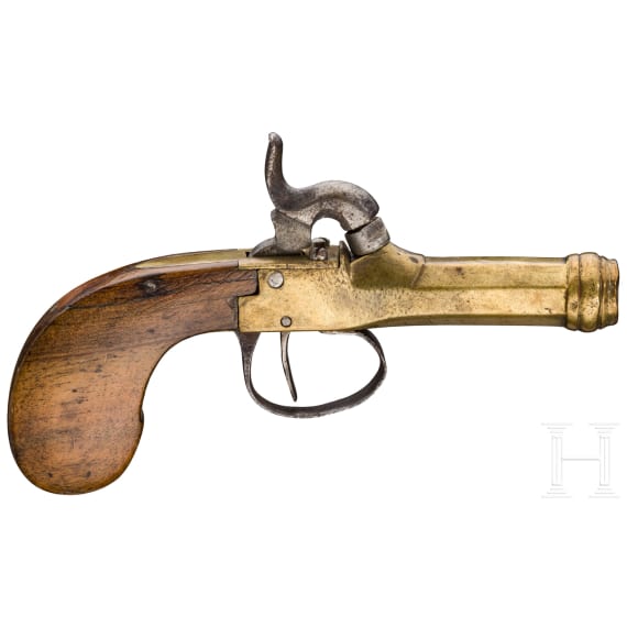 Terzerol mit Bronzelauf, L&uuml;ttich, um 1840