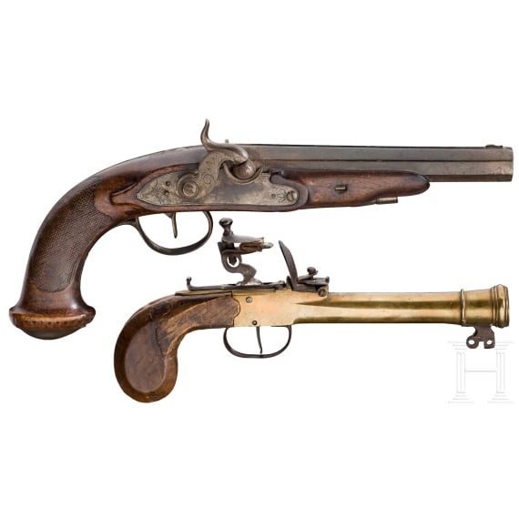 Two pistols, 19th century