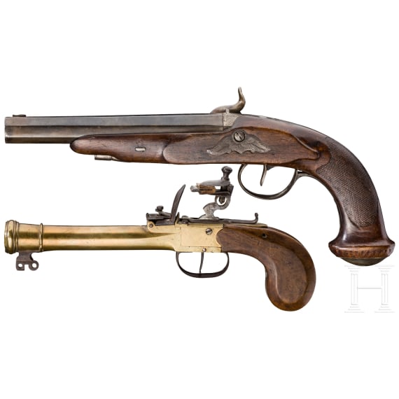 Two pistols, 19th century