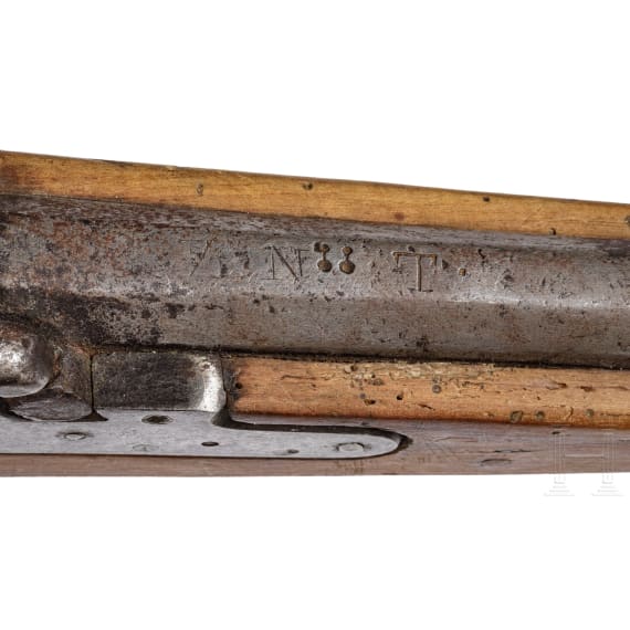A percussion poacher's trap, 19th century
