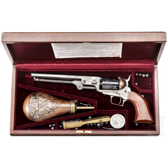 A percussion revolver Colt Mod. 1851 Navy, USA, 1975