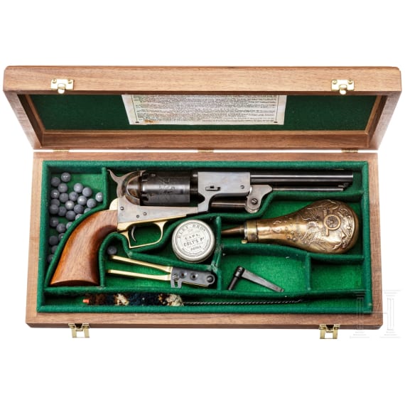 A percussion revolver Colt First Model Dragoon, USA, circa 1980