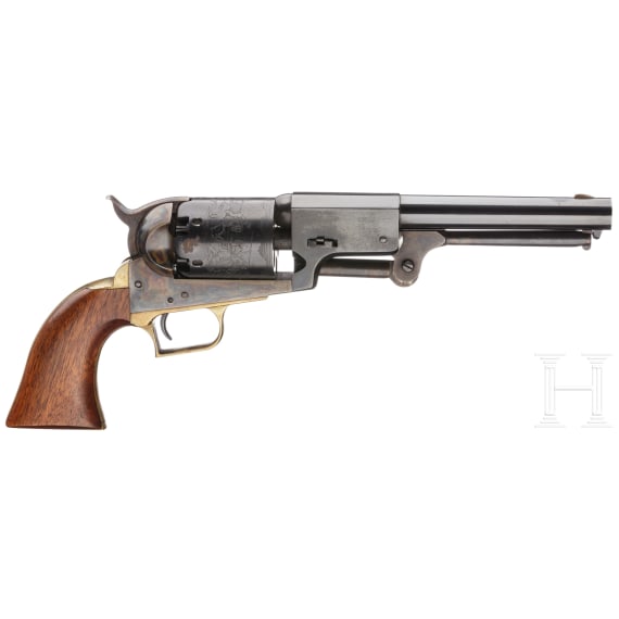 A percussion revolver Colt First Model Dragoon, USA, circa 1980