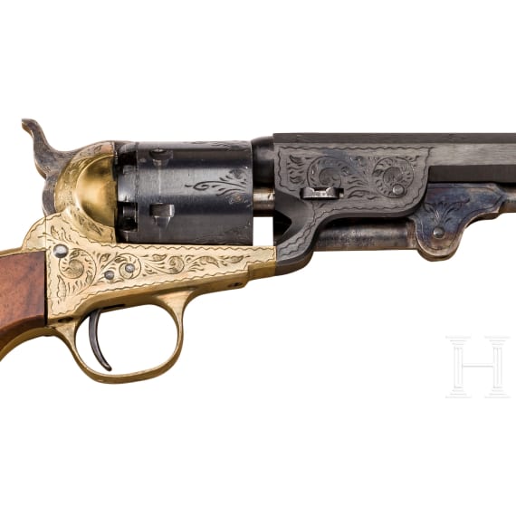 A Colt Mod. 1861 Navy, an Italian replica