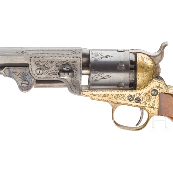 A Colt Mod. 1861 Navy, an Italian replica