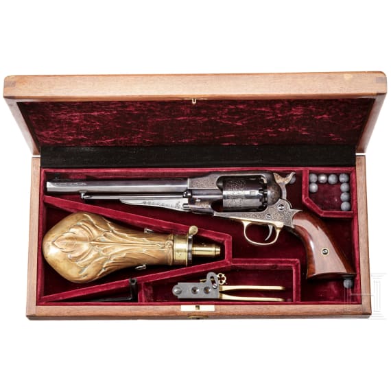 A percussion revolver Remington New Model Army, Italian replica, 1975
