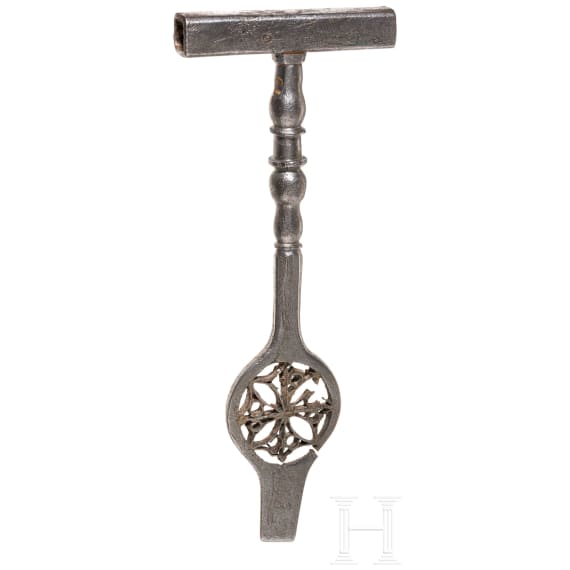 An Italian wheelock key, ca. 1600