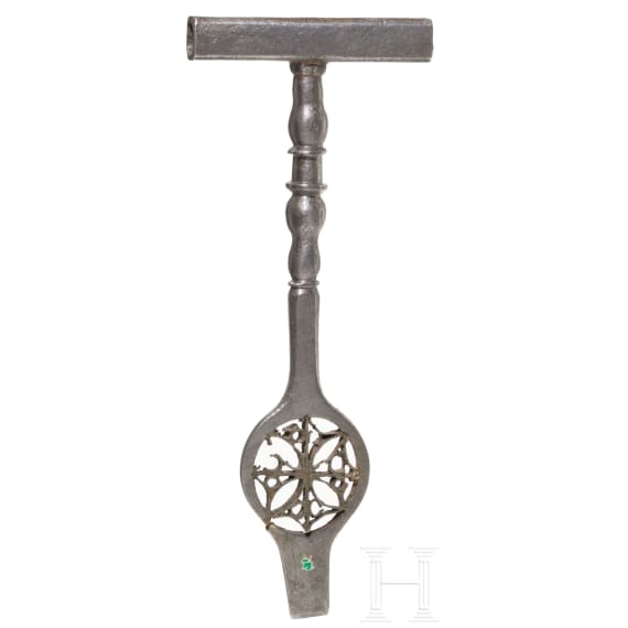 An Italian wheelock key, ca. 1600