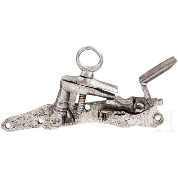 A Portuguese flintlock mechanism, 18th century