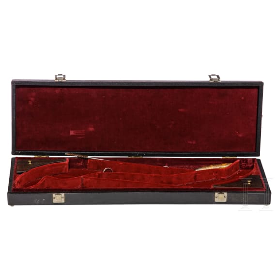 Lot of wooden cases for handguns, 19/20th century