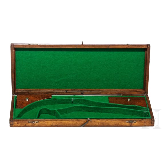 Lot of wooden cases for handguns, 19/20th century
