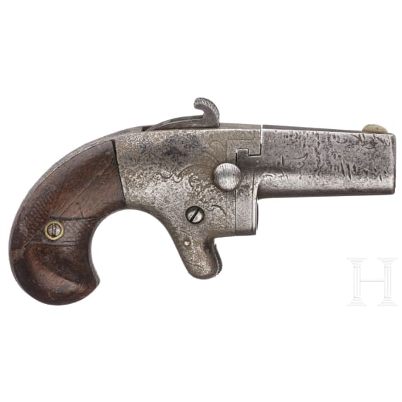A National Arms Single Shot No. 2 Derringer, USA, circa 1870