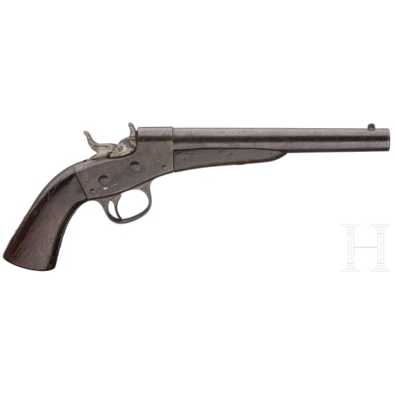 Remington Rolling Block Mod. 1871 pistol, United States circa 1875