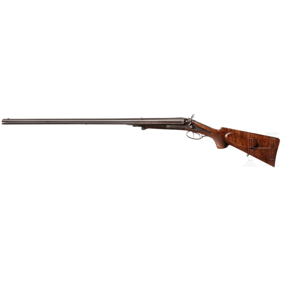 A side-by-side rifle/shotgun by Kirchbaumer in Ferlach, Austria, circa 1908