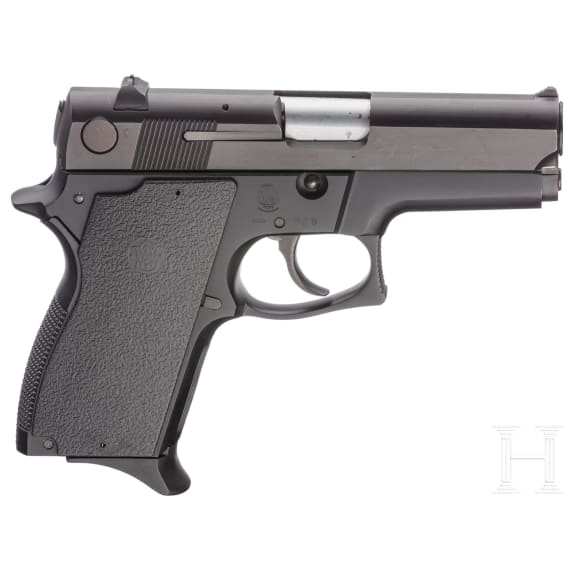 Smith & Wesson Mod. 469, "The Minigun", im Karton