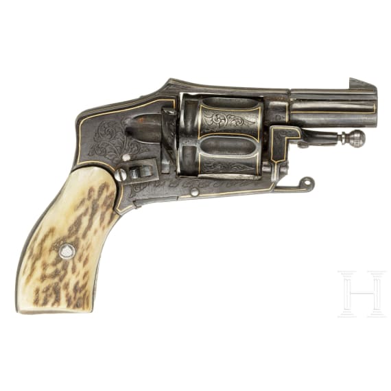 A luxury pocket revolver, Belgium circa 1910