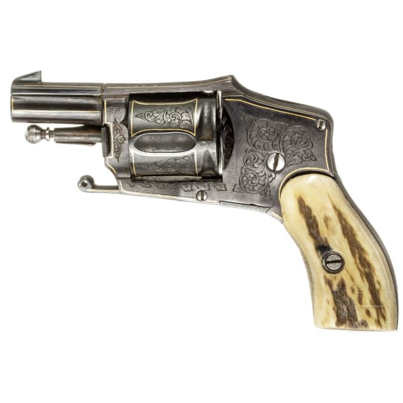 A luxury pocket revolver, Belgium circa 1910