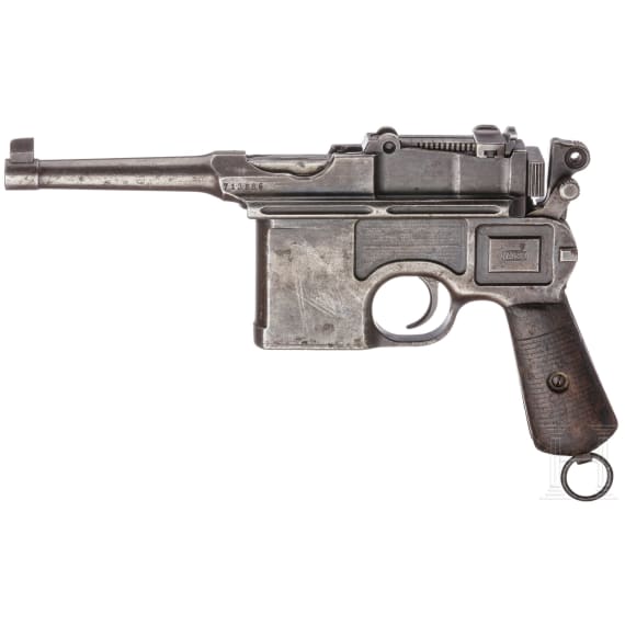 A "Broomhandle" Mauser C96, Mod. Bolo