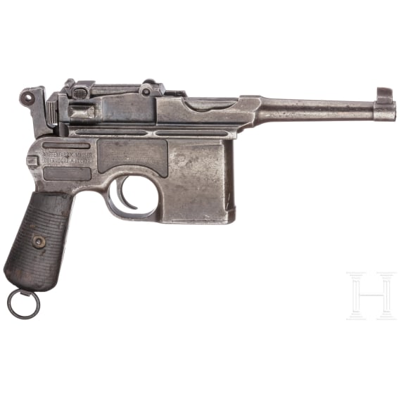 A "Broomhandle" Mauser C96, Mod. Bolo