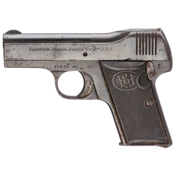 Pistole Beholla, Milit&auml;rkontrakt