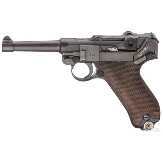 A Luger 08 by Erfurt, 1911