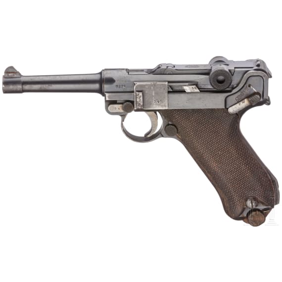 A Luger 08 by DWM, 1917