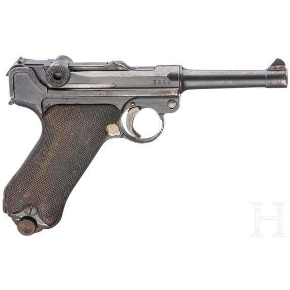 A Luger 08 by DWM, 1917