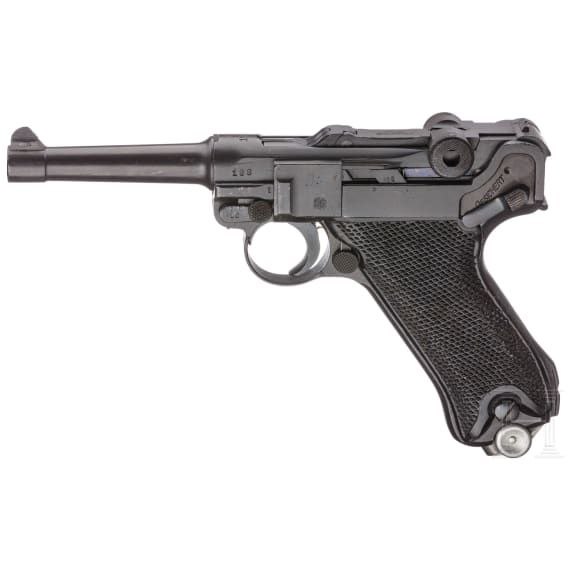 A Luger 08 by Erfurt, 1917