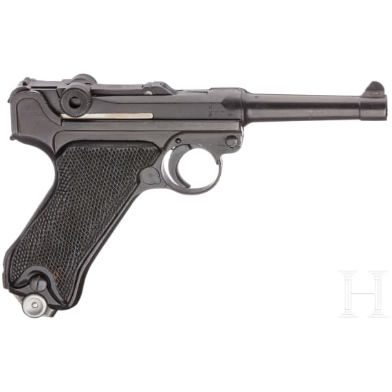 A Luger 08 by Erfurt, 1917