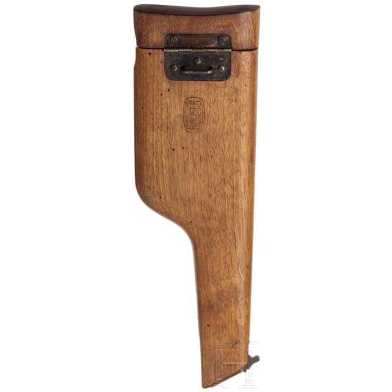 A "Broomhandle" Mauser C96/16 with shoulder stock