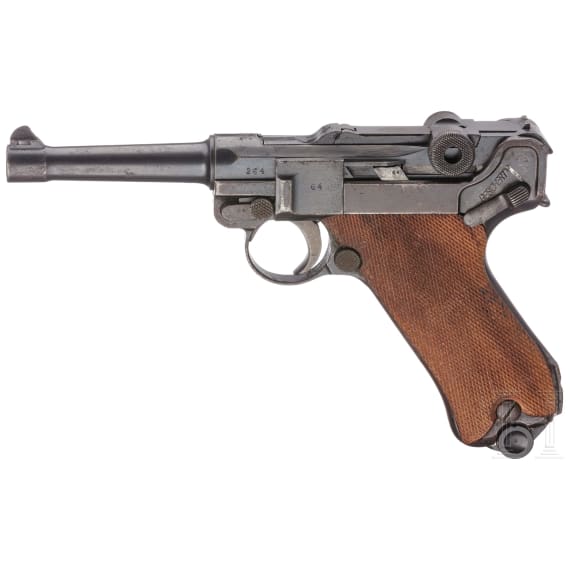 A Luger 08 by DWM, Weimar alphabet, 1921