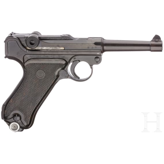 A Mauser Luger, coded "1936 - S/42"