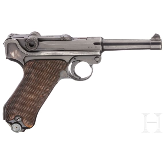 A Mauser Luger, coded "1938 - S/42"