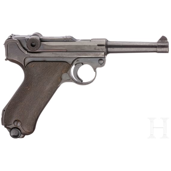A Mauser Luger, coded "42 - byf"