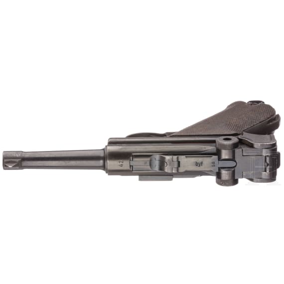 A Mauser Luger, coded "42 - byf"